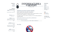 Desktop Screenshot of infosec.si