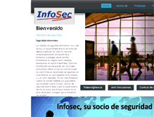 Tablet Screenshot of infosec.es